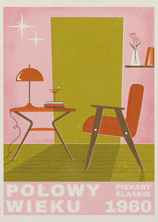 Mid-Century Möbel | Leinwand-Bilder