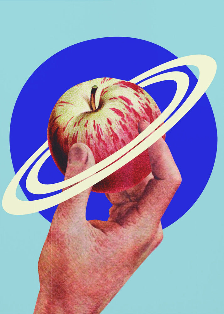 NASA-Weltraumapfel | Poster - Kunstdruck