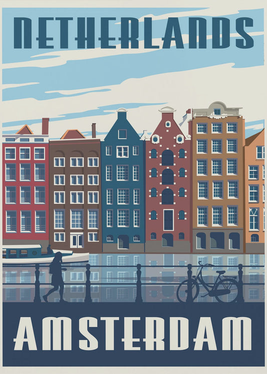 Amsterdam Resetryck | Canvas