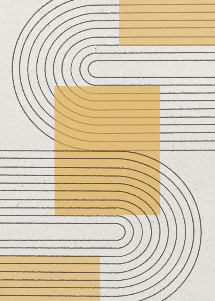 Yellow Modern Graphic | Poster