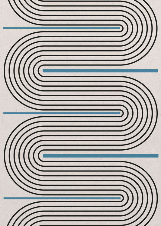 Modern samtida balans nr 4 | Poster
