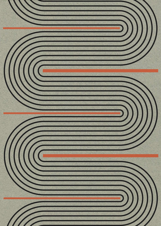 Modern samtida balans nr 1 | Poster