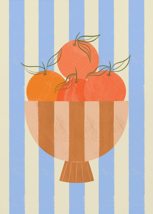 Bowl of Oranges | Poster