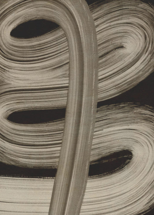 Beige streck nr 4 | Poster