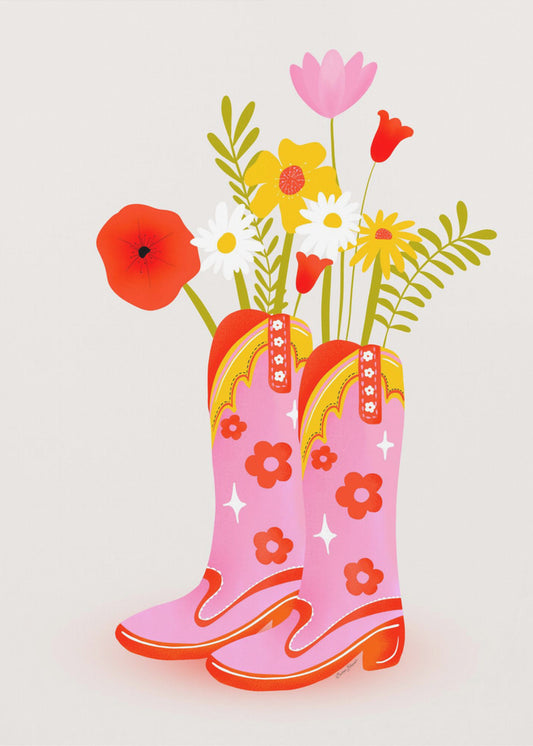 Bottes de cow-girl | Tableaux sur Toile