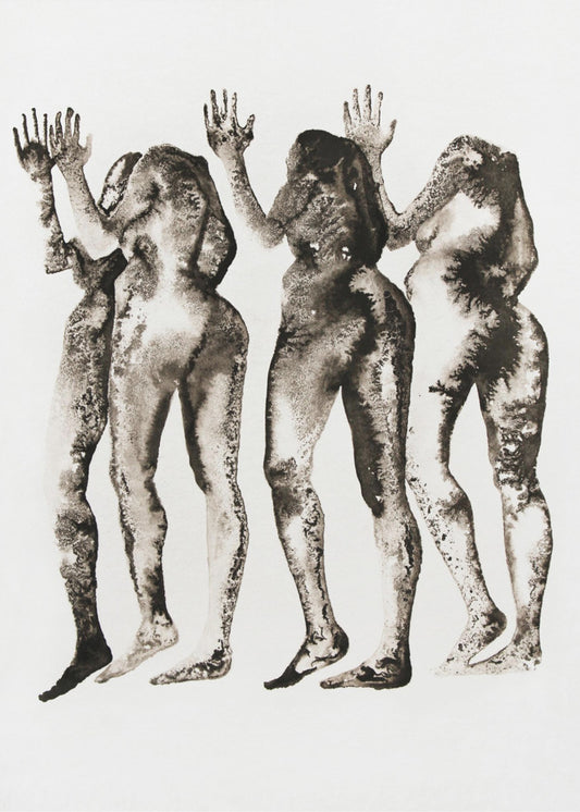 4 Figuren (kopflos) | Poster