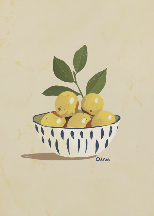 Citronskördeskål | Poster