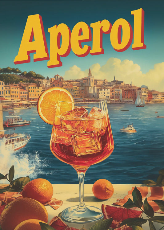 Aperol Vintage Commercial | Plakater - Kunsttrykk