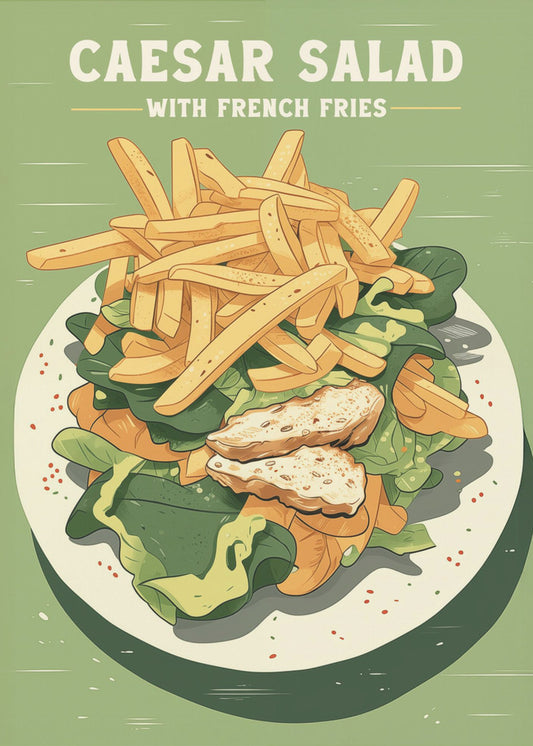 Caesarsallad | Poster