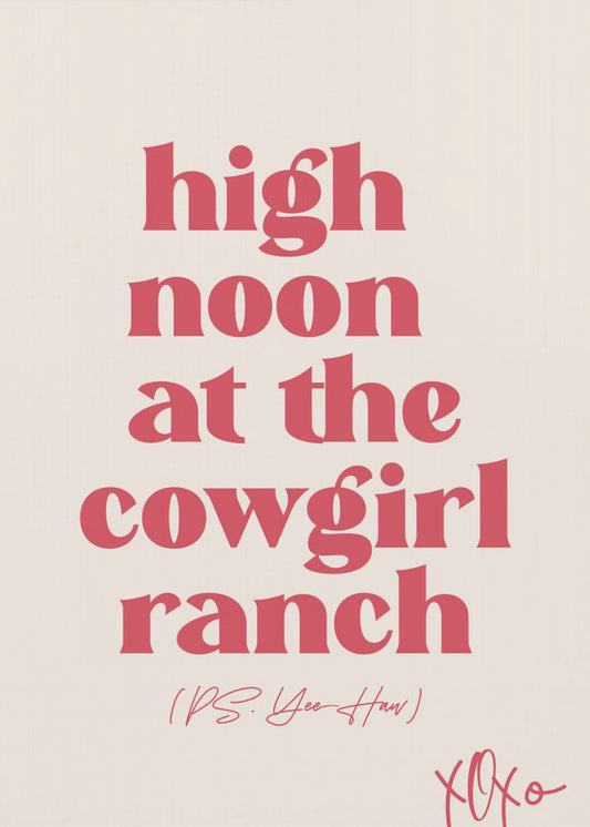 Cow-girl | Tableaux sur Toile