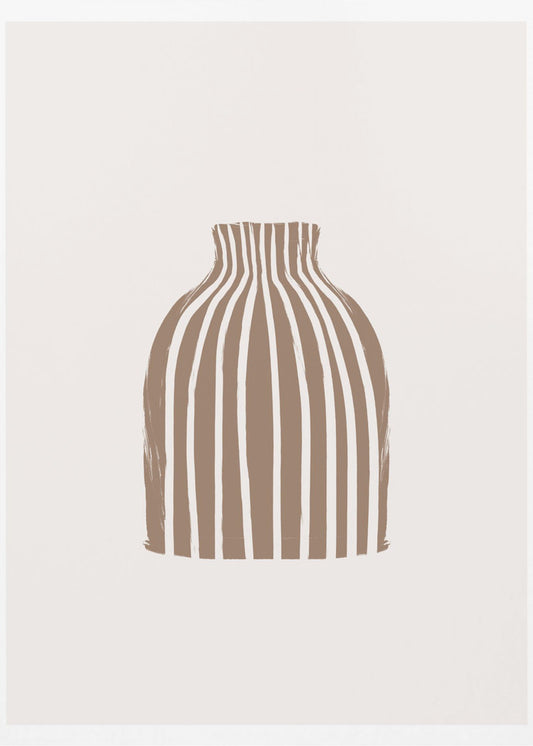 Striped Vessel | Poster