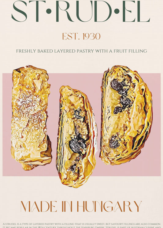 Goldene Strudelscheibe | Poster