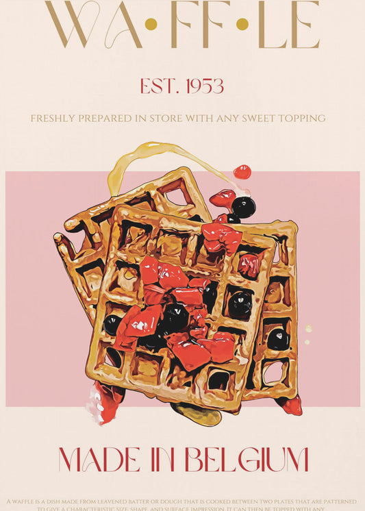 Waffeldruck | Poster