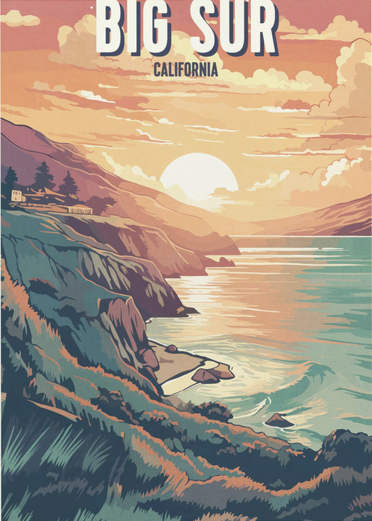 Big Sur | Wydruki na łótnie