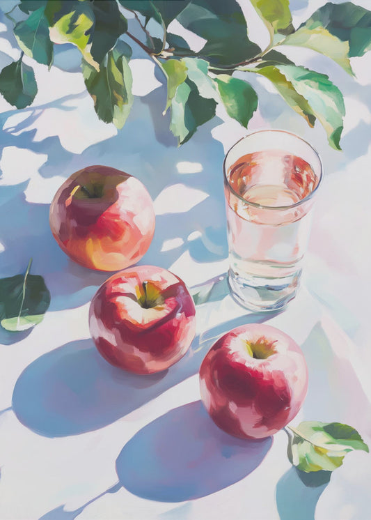 Apples &amp; Reflections | Poster