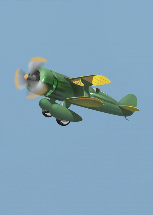 Vintage Plane | Canvas
