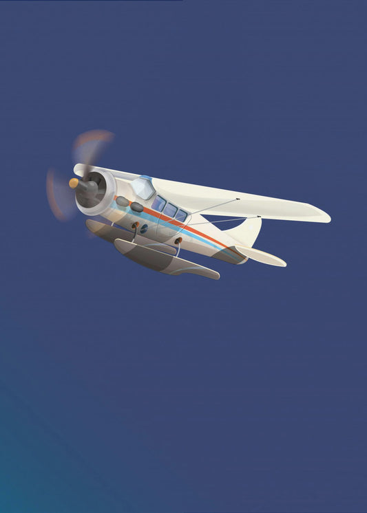 Vintage Sea Plane | Canvas