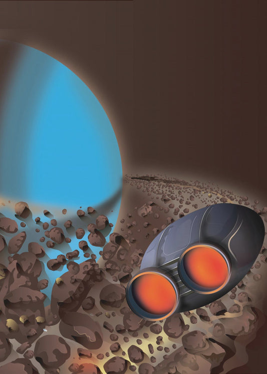Uranus Fly By | Canvas