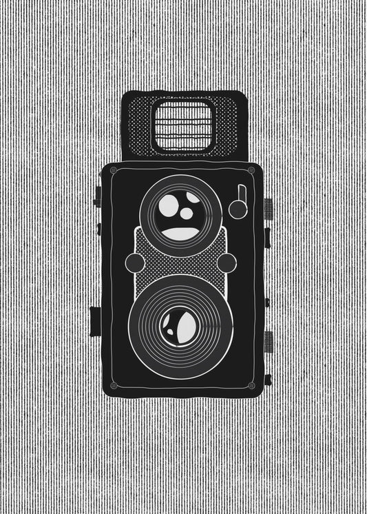 Retrokamera | Canvastavla