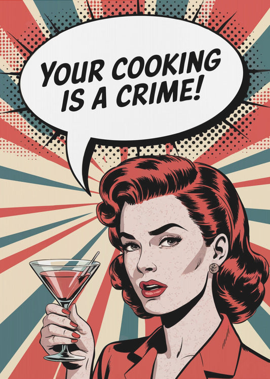 Retro Culinary Roast | Canvas