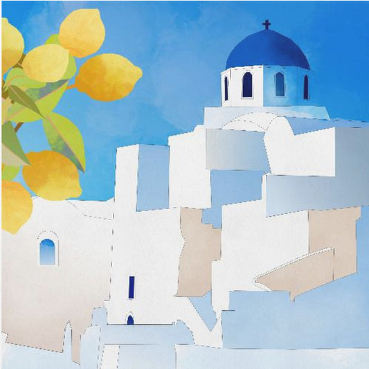 Santorini Ny | Poster