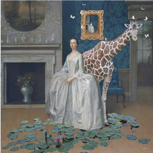 Lady Penelope brings her Giraffe to Dinner | Poster