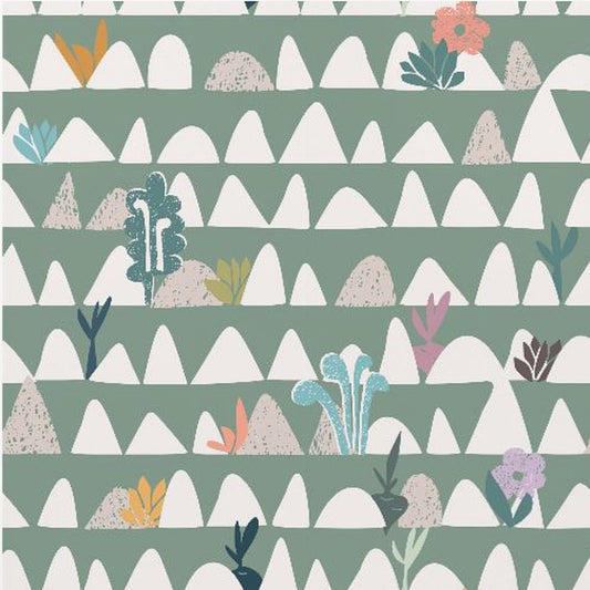 Farmland abstract sage green | Poster